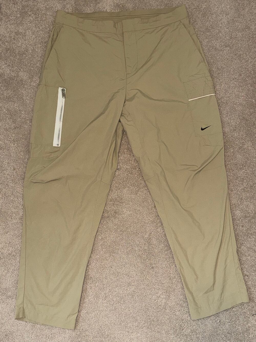 Nike Sportswear Style Essentials Utility Pants Men’s 34 Limestone Cargo